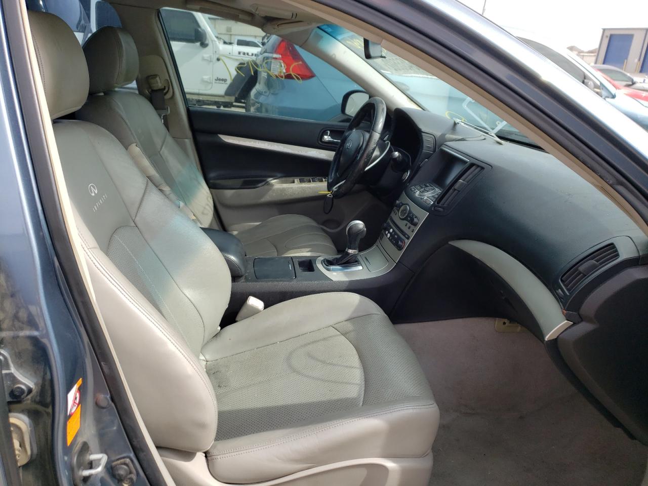Photo 5 from auction – 2007 INFINITI G35 with VIN JNKBV61E07M708936