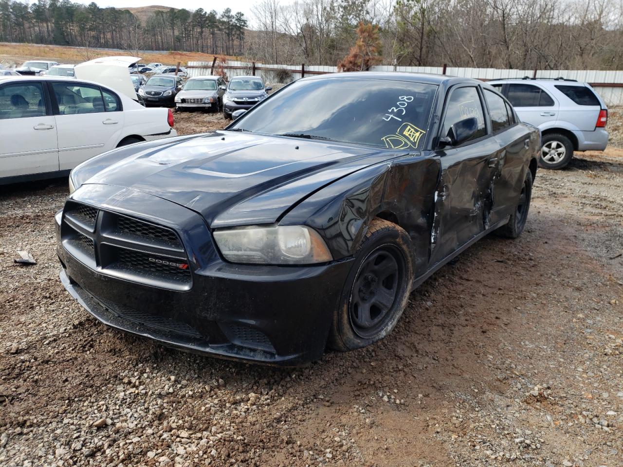 Photo 2 from auction – 2012 DODGE CHARGER with VIN 2C3CDXAG9CH304308