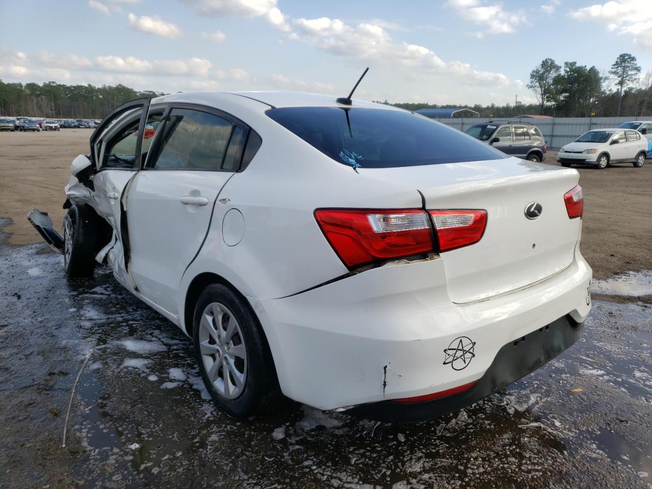 Photo 3 from auction – 2016 KIA RIO LX with VIN KNADM4A31G6687094