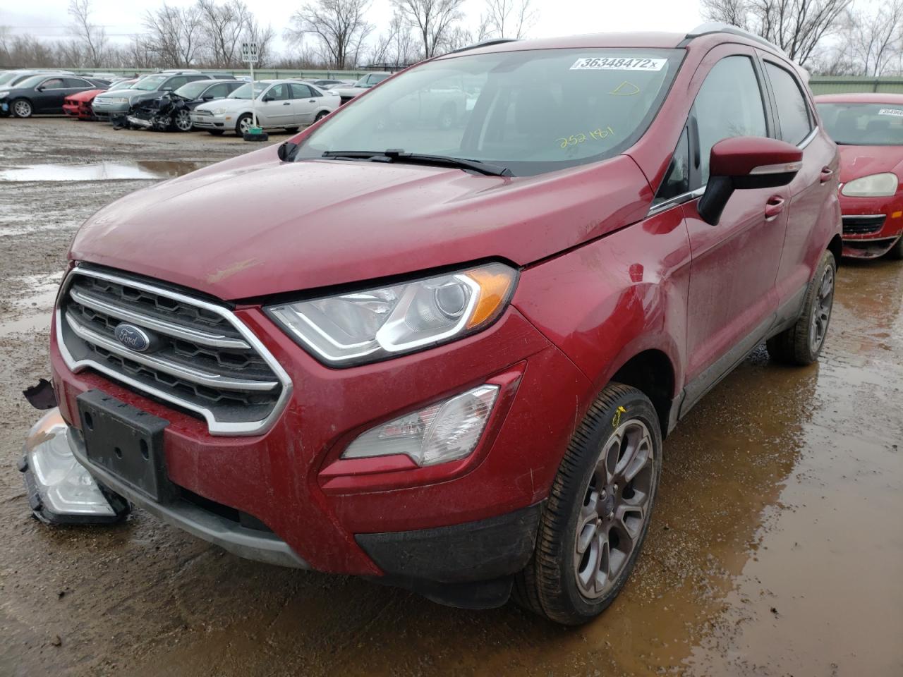 Photo 2 from auction – 2019 FORD ECOSPORT T with VIN MAJ6S3KLXKC252181