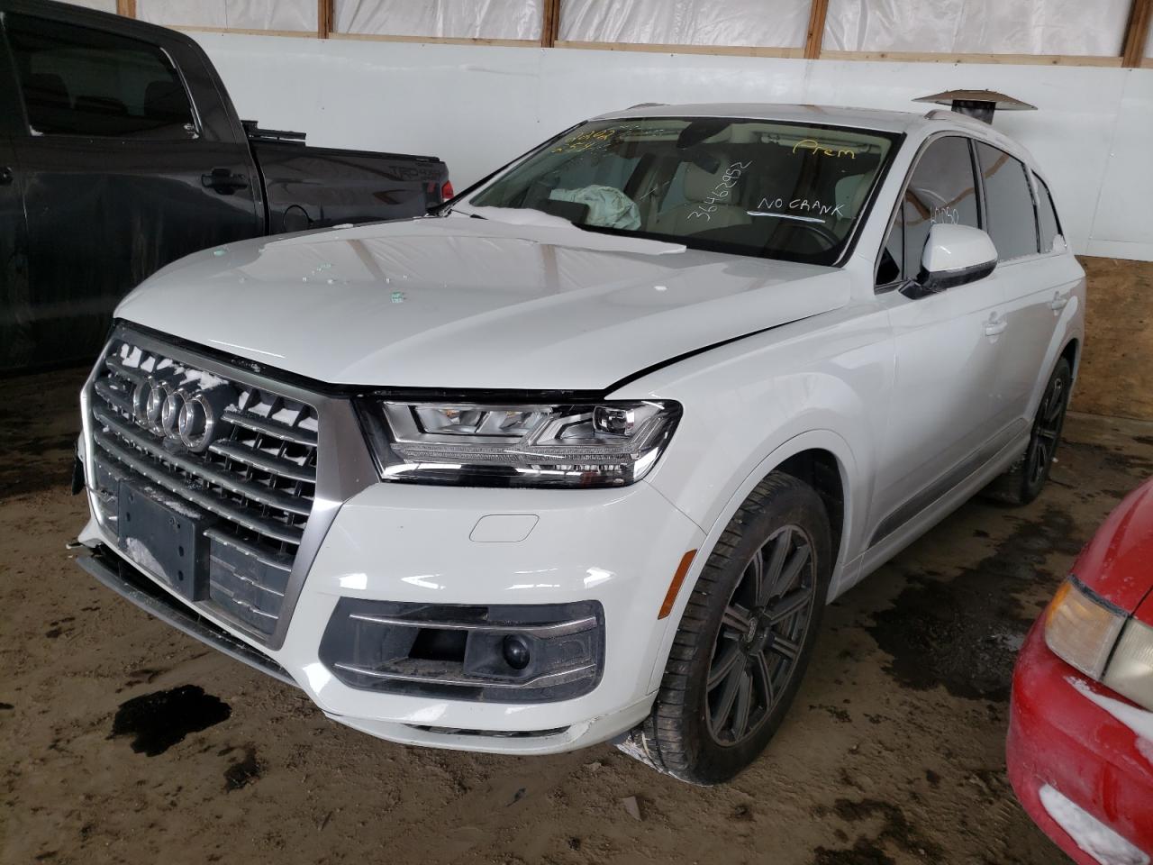 Photo 2 from auction – 2017 AUDI Q7 PREMIUM with VIN WA1LAAF79HD020069
