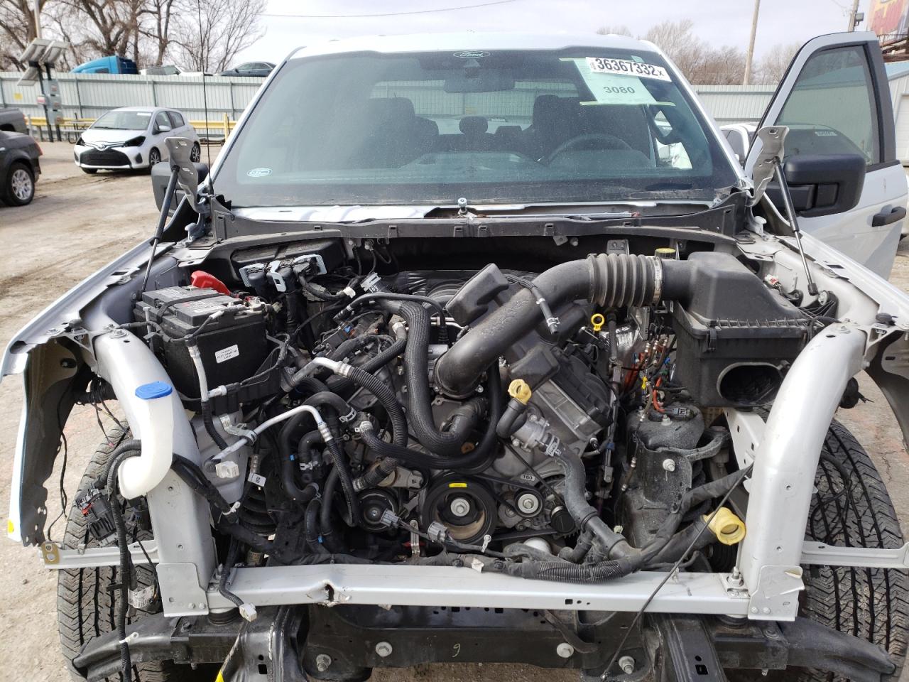 Photo 7 from auction – 2021 FORD F150 SUPER with VIN 1FTFW1E52MKD81962