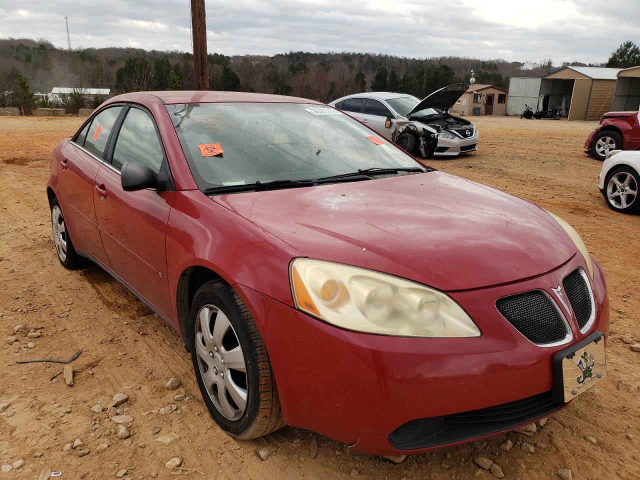 PONTIAC G6 BASE 2007 with VIN 1G2ZG58B274210872 - Photo from auction