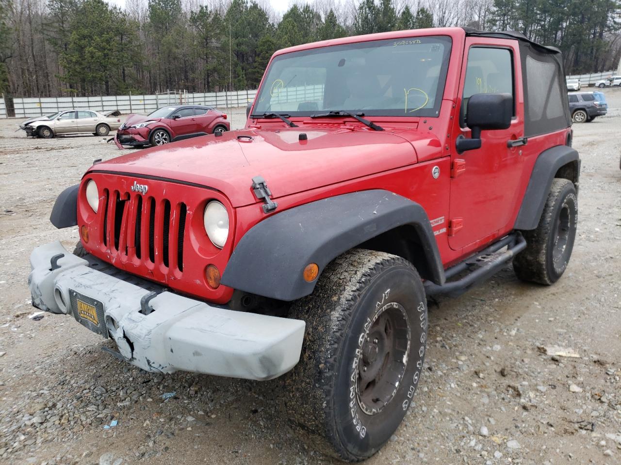 Photo 2 from auction – 2010 JEEP WRANGLER S with VIN 1J4AA2D15AL204884