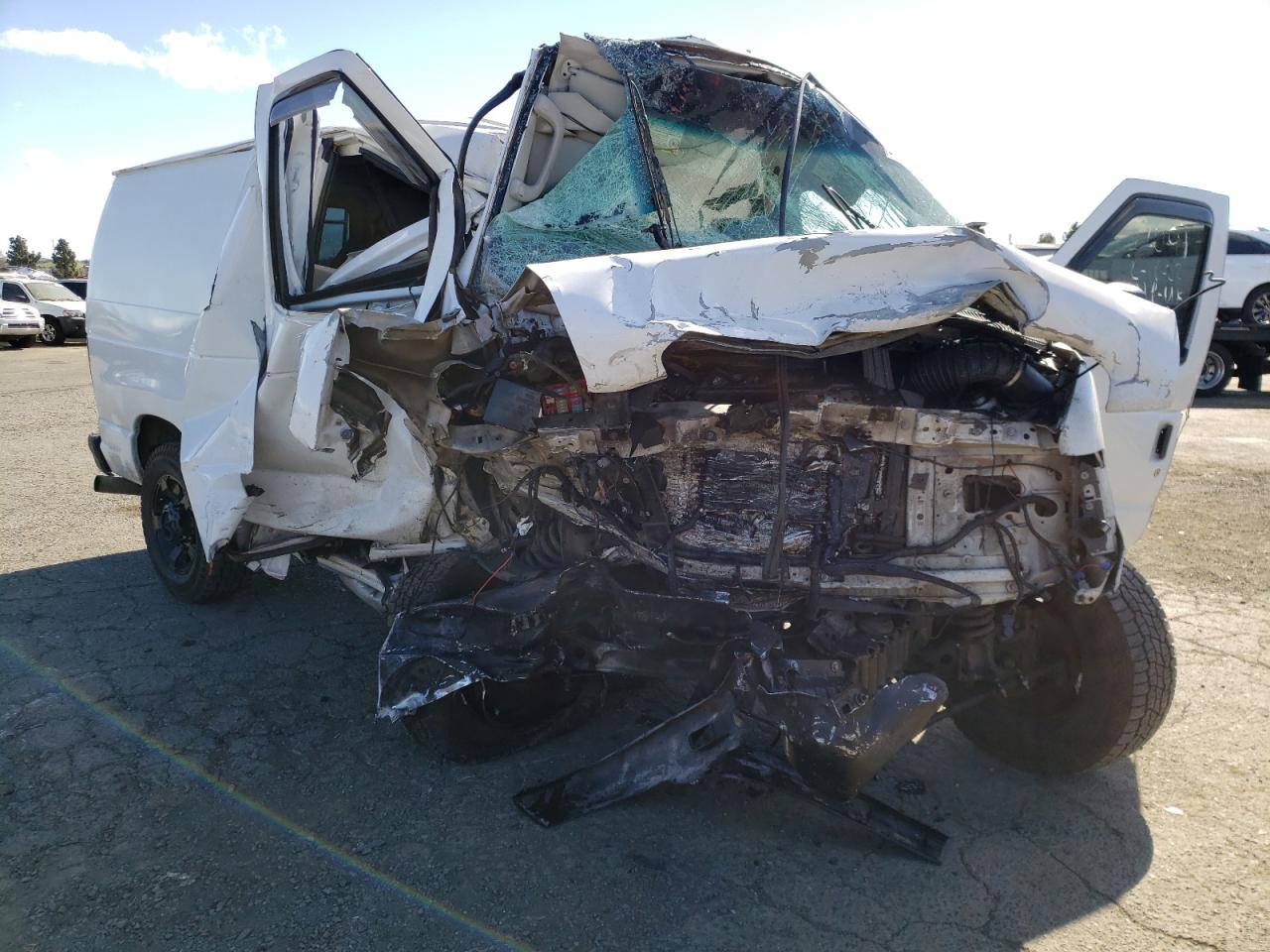 FORD ECONOLINE 2008 with VIN 1FTSE34P58DA83433 - Photo from auction