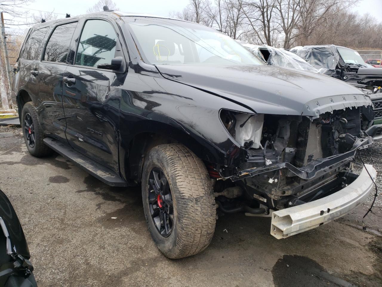 TOYOTA SEQUOIA SR 2020 with VIN 5TDBY5G13LS176300 - Photo from auction