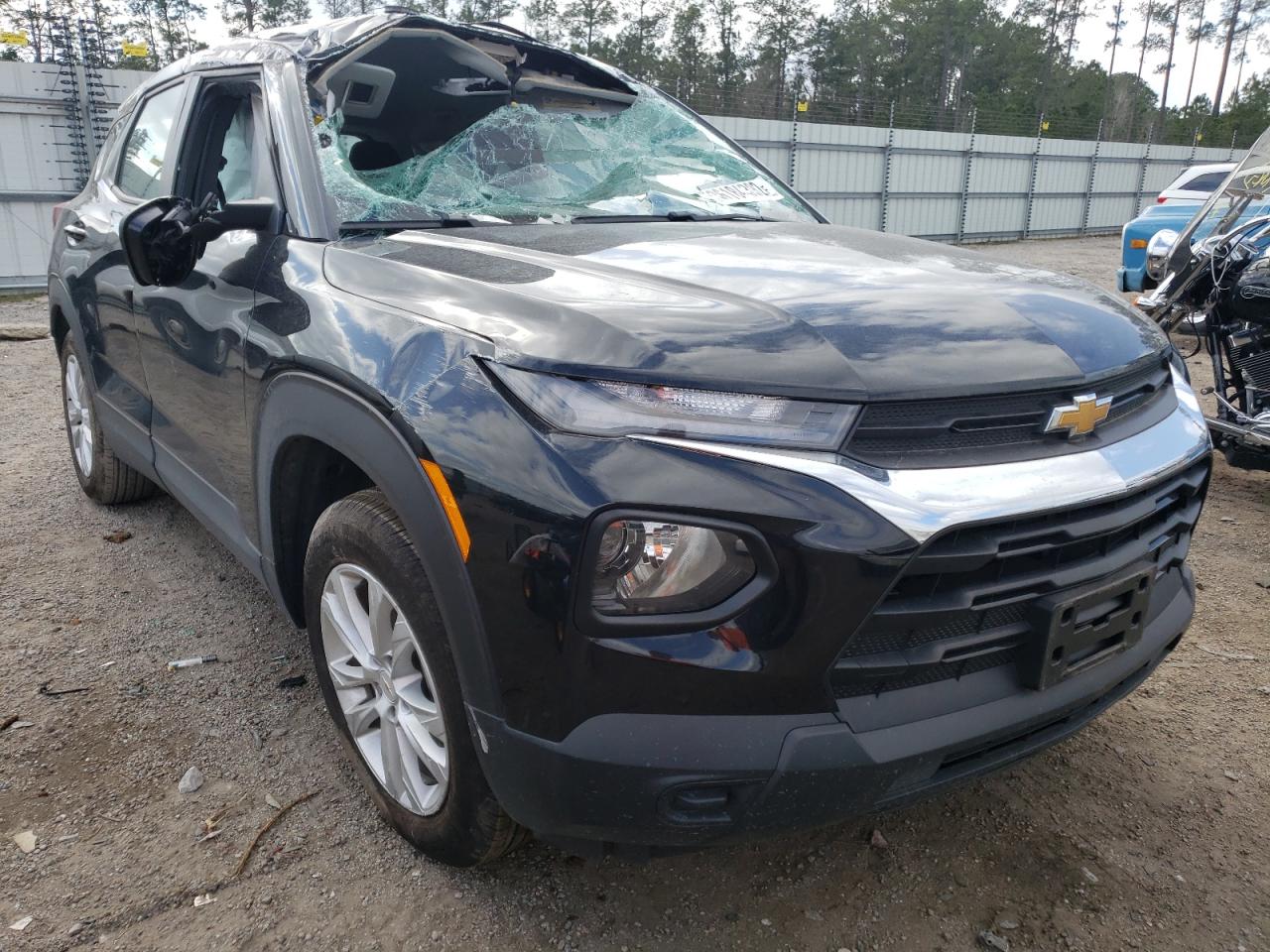 CHEVROLET TRAILBLAZE 2021 with VIN KL79MMS29MB074221 - Photo from auction