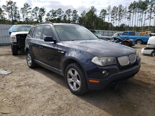 BMW X3 3.0SI 2008 with VIN WBXPC93428WJ17261 - Photo from auction