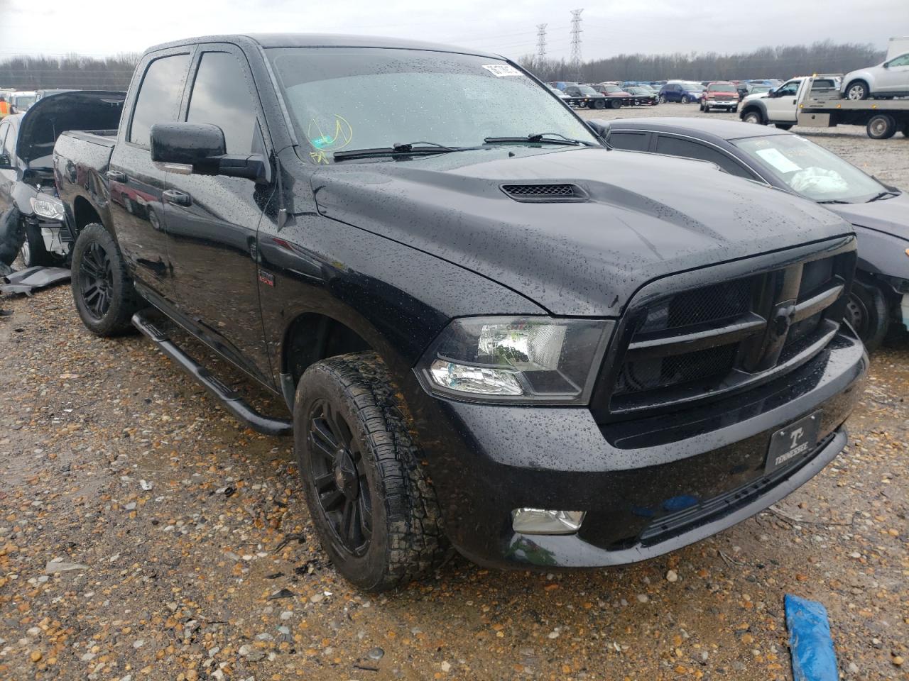 DODGE RAM 1500 S 2012 with VIN 1C6RD7MT2CS185225 - Photo from auction