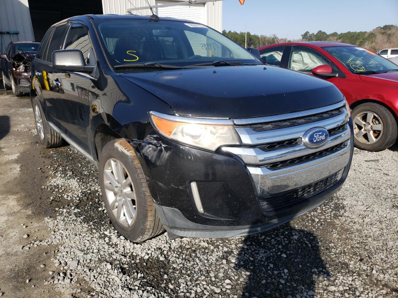 FORD EDGE LIMIT 2011 with VIN 2FMDK3KCXBBA08642 - Photo from auction