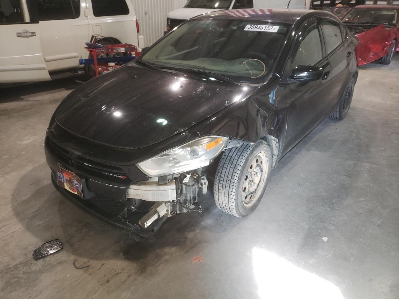Photo 2 from auction – 2016 DODGE DART SE with VIN 1C3CDFAA9GD503772