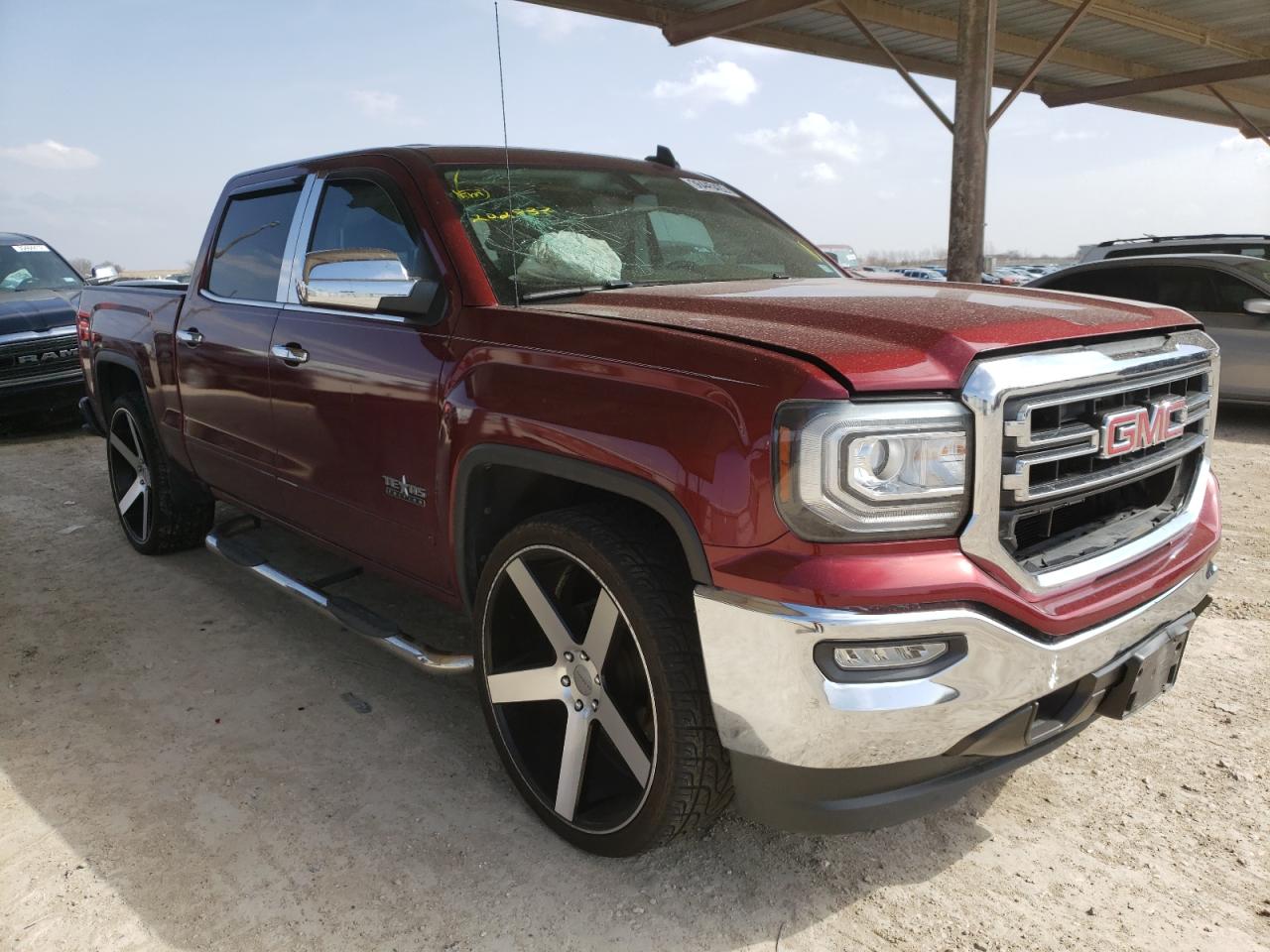 GMC SIERRA C15 2016 with VIN 3GTP1MEC6GG202837 - Photo from auction