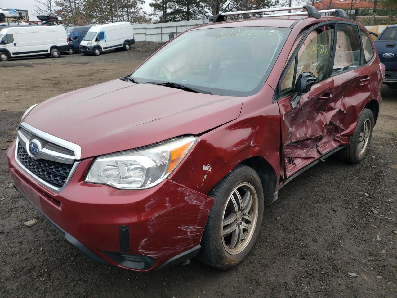 Photo 2 from auction – 2015 SUBARU FORESTER 2 with VIN JF2SJAAC4FH461105
