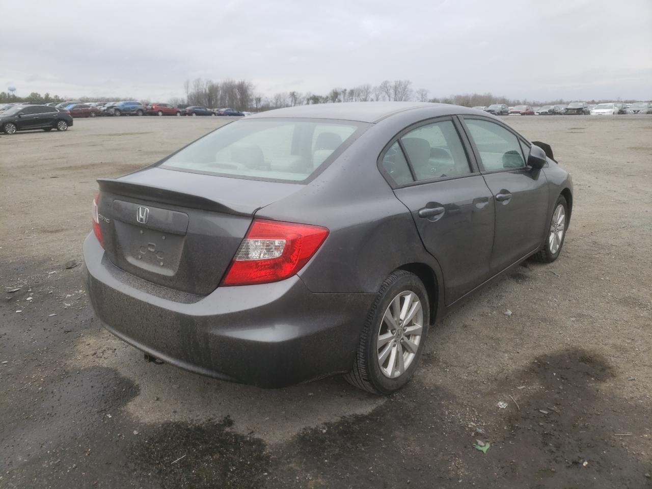 Photo 4 from auction – 2012 HONDA CIVIC EX with VIN 19XFB2F80CE334733