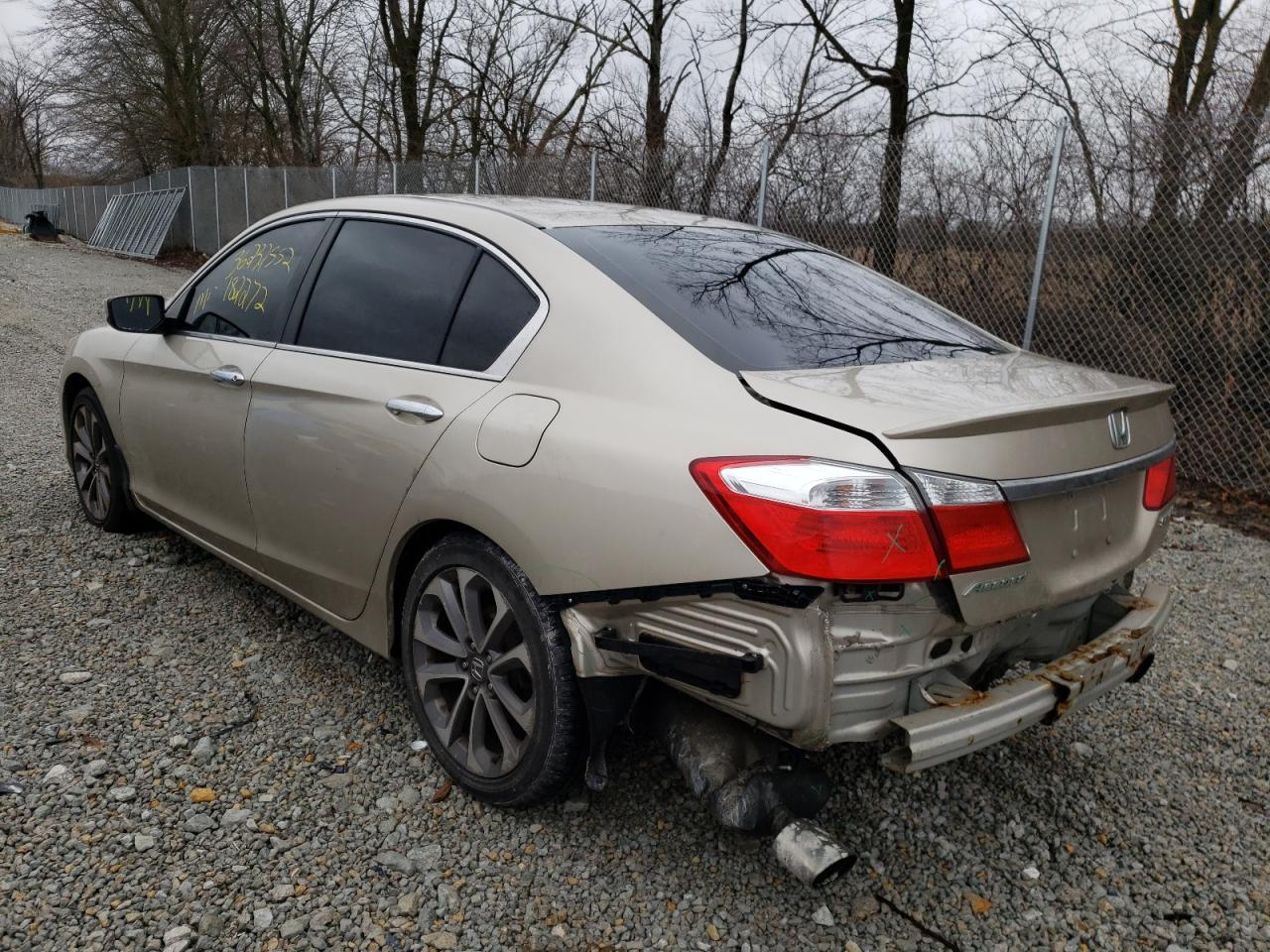 Photo 3 from auction – 2013 HONDA ACCORD SPO with VIN 1HGCR2F58DA107364