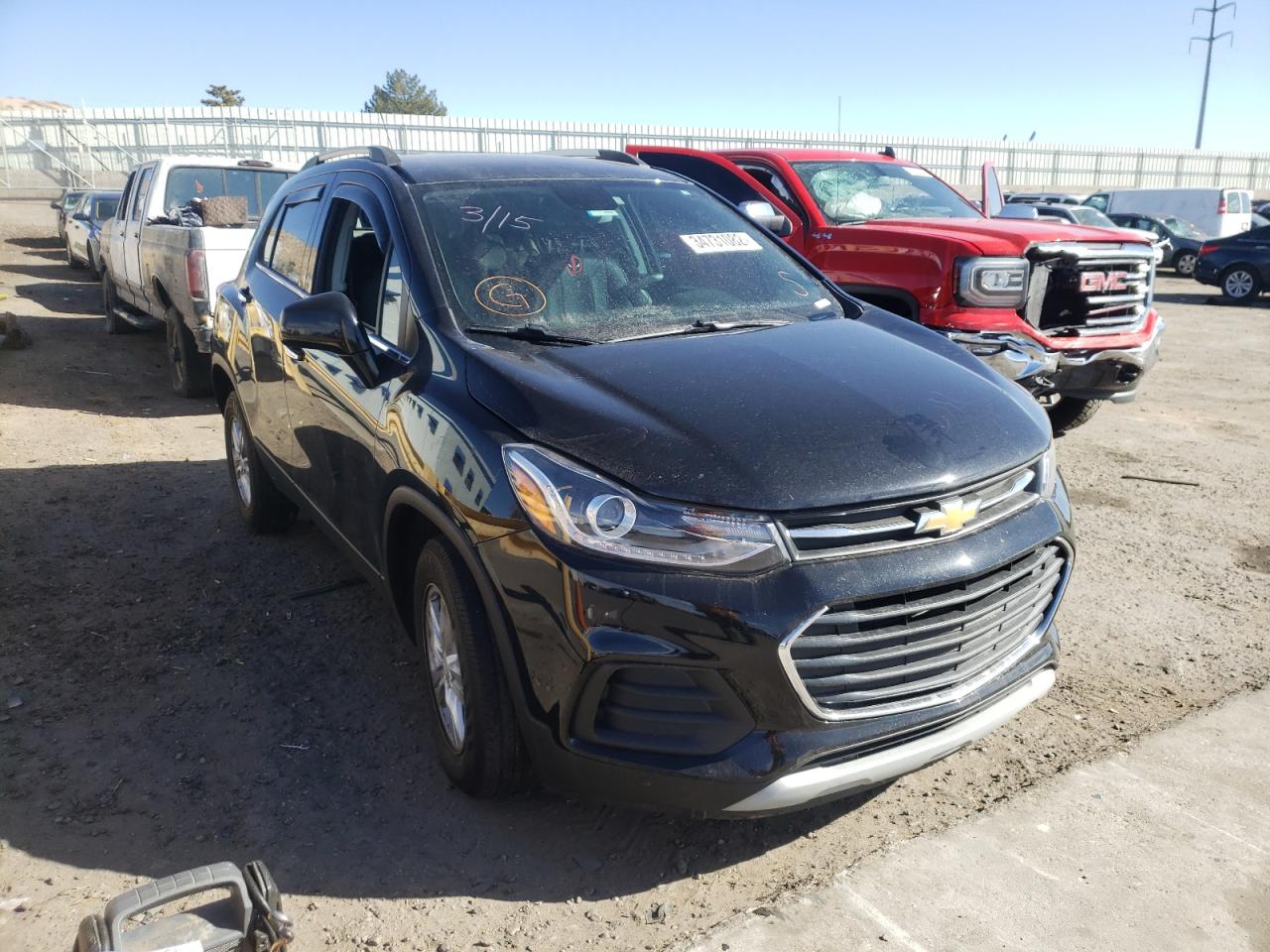 CHEVROLET TRAX 1LT 2019 with VIN KL7CJLSB1KB907497 - Photo from auction
