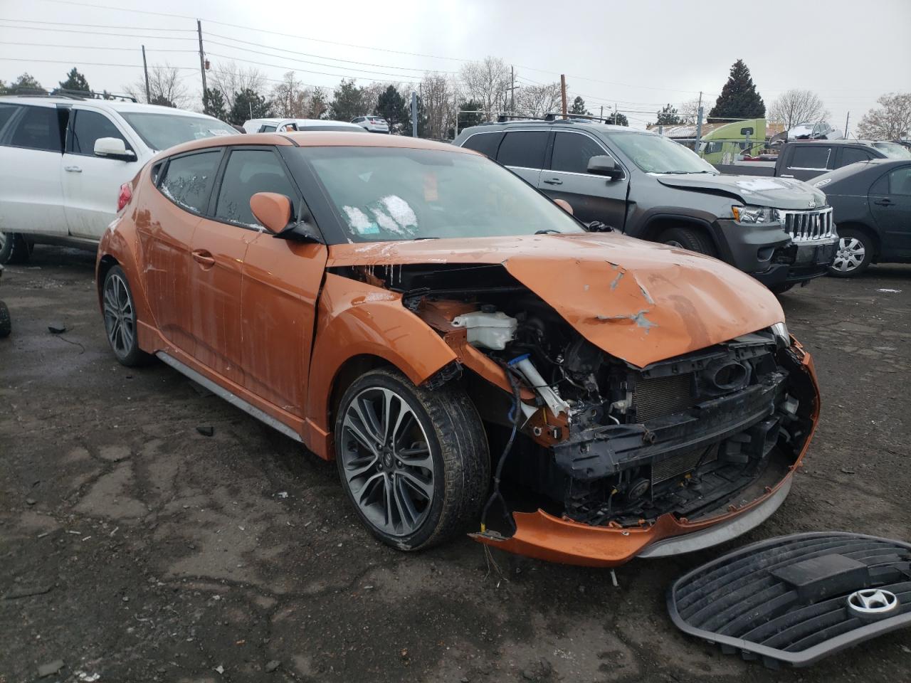 Photo 1 from auction – 2016 HYUNDAI VELOSTER T with VIN KMHTC6AE0GU302307