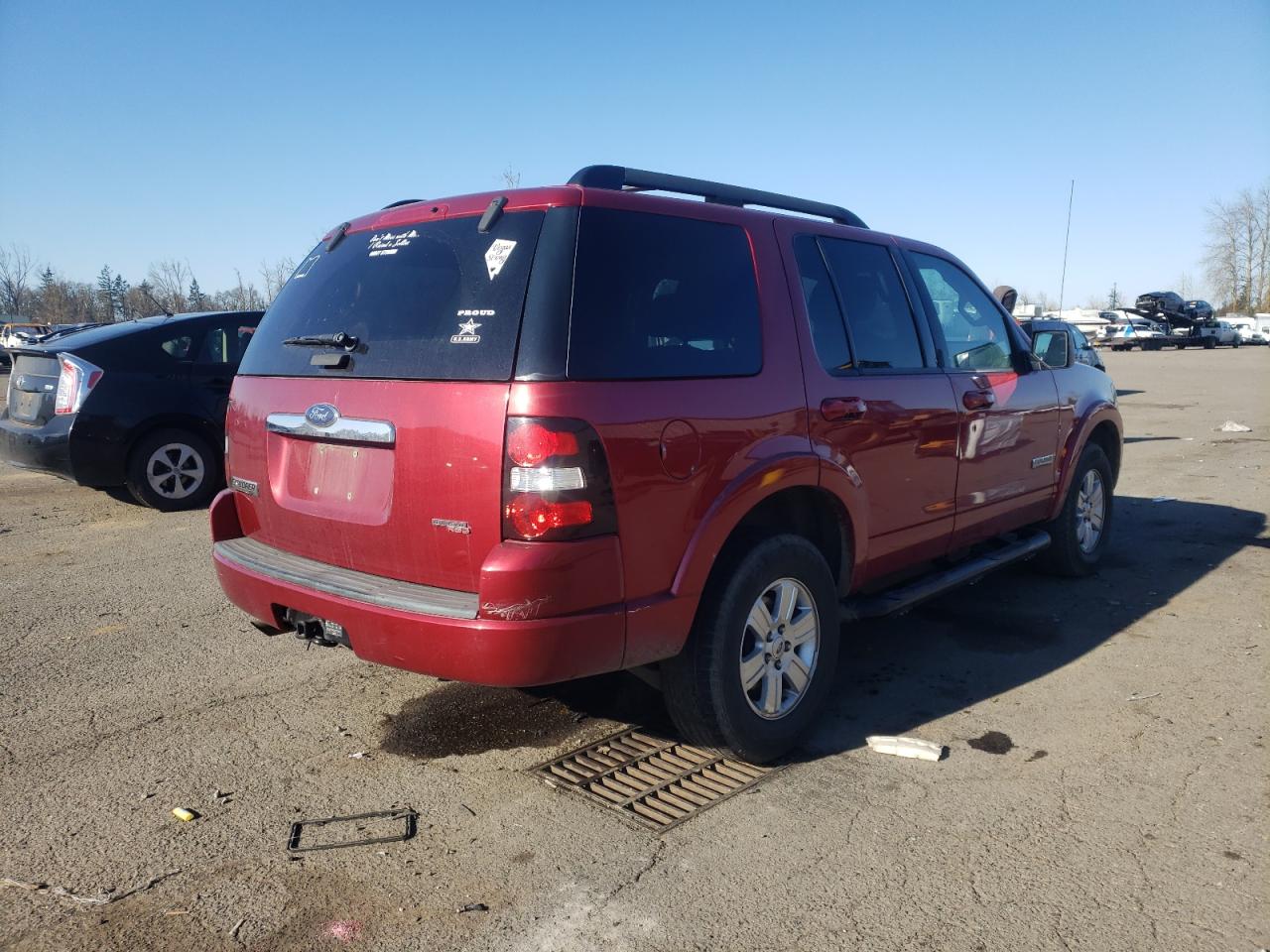 Photo 4 from auction – 2007 FORD EXPLORER X with VIN 1FMEU73E97UB21991