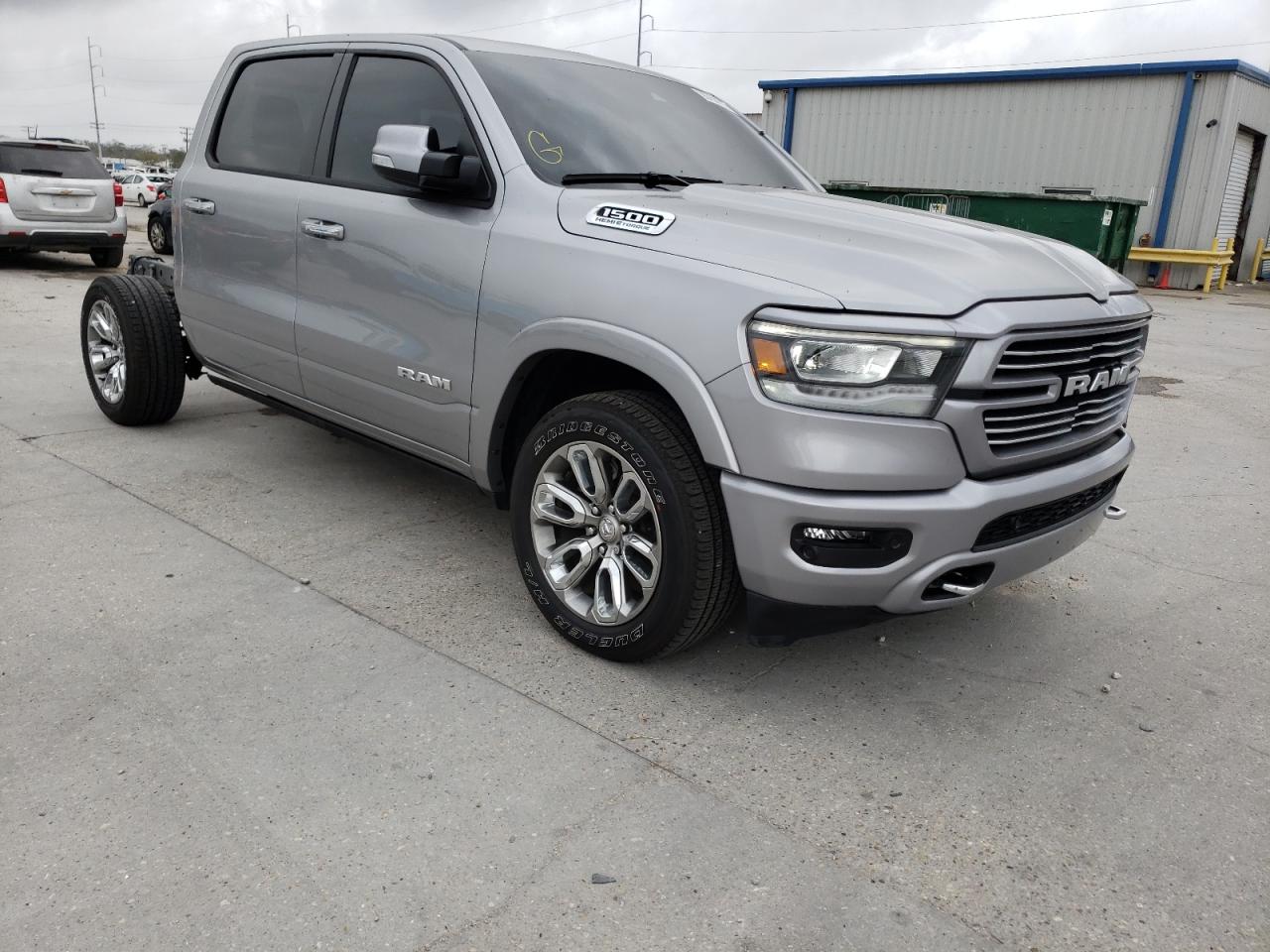 RAM 1500 LARAM 2021 with VIN 1C6RREJT5MN712488 - Photo from auction