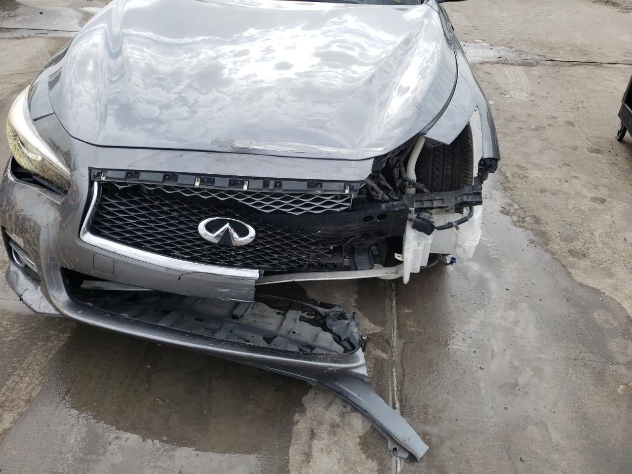 Photo 9 from auction – 2014 INFINITI Q50 BASE with VIN JN1BV7AP6EM690158