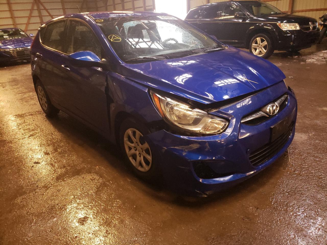 HYUNDAI ACCENT GLS 2012 with VIN KMHCT5AE4CU035600 - Photo from auction