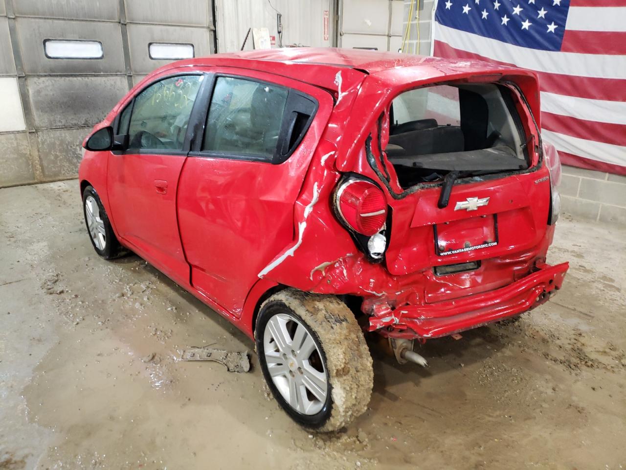Photo 3 from auction – 2014 CHEVROLET SPARK LS with VIN KL8CA6S99EC457235