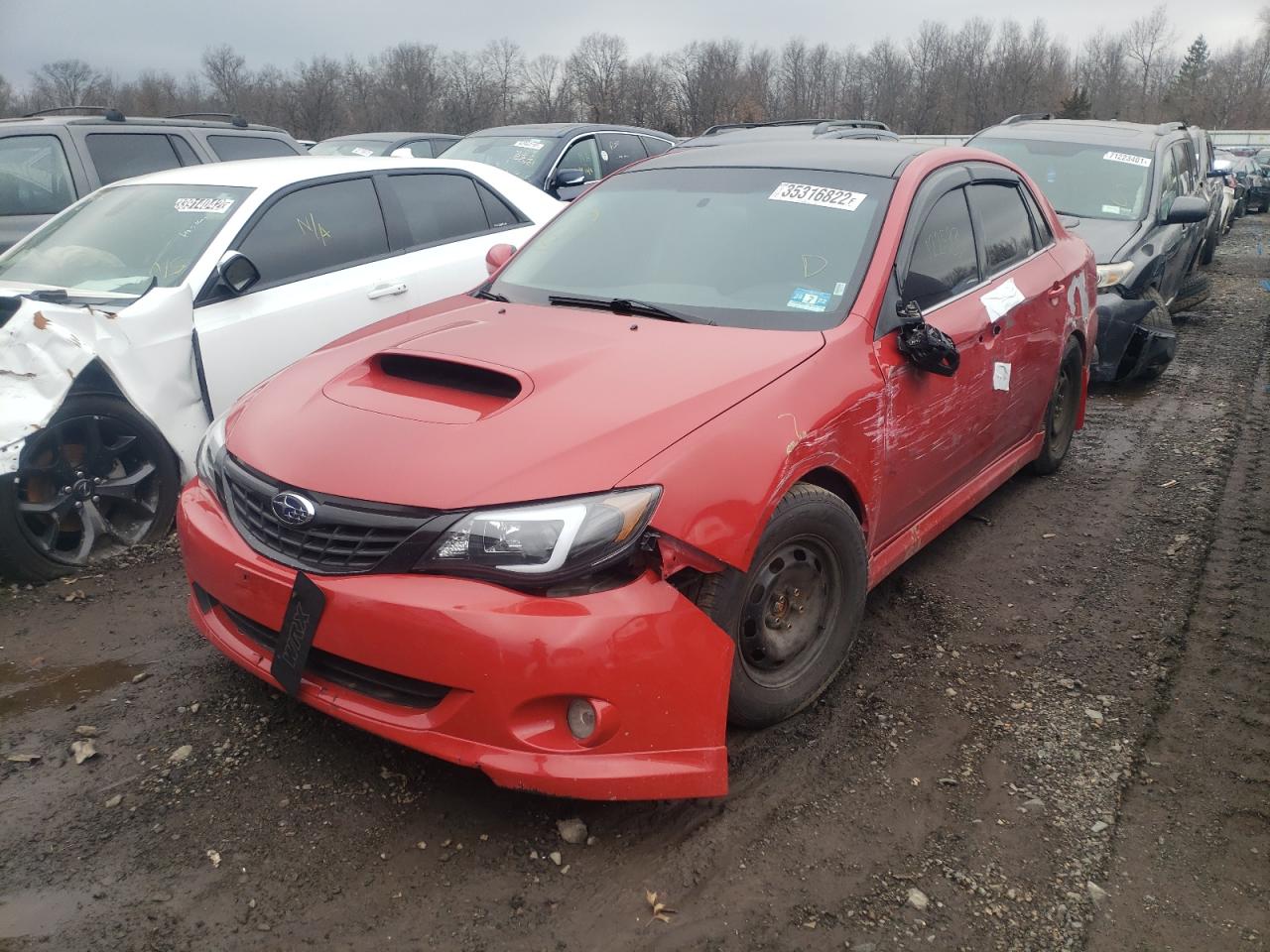 Photo 2 from auction – 2008 SUBARU IMPREZA WR with VIN JF1GE756X8G511357