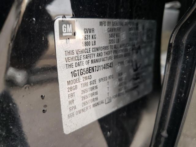GMC CANYON 2018 with VIN 1GTG5BEN7J1140543 - Photo from auction