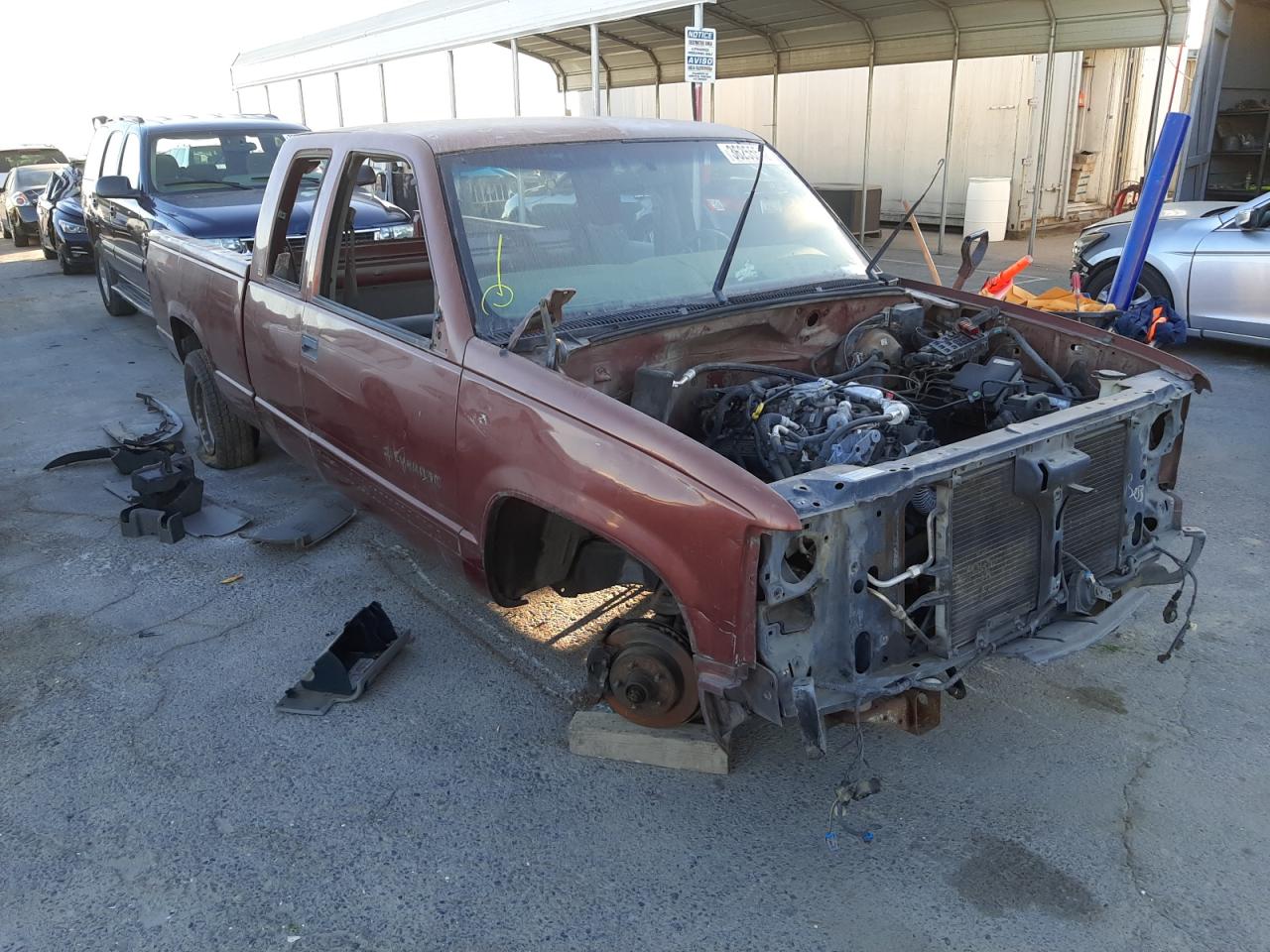 Photo 1 from auction – 1998 CHEVROLET GMT-400 C1 with VIN 1GCEC19R1WE114914