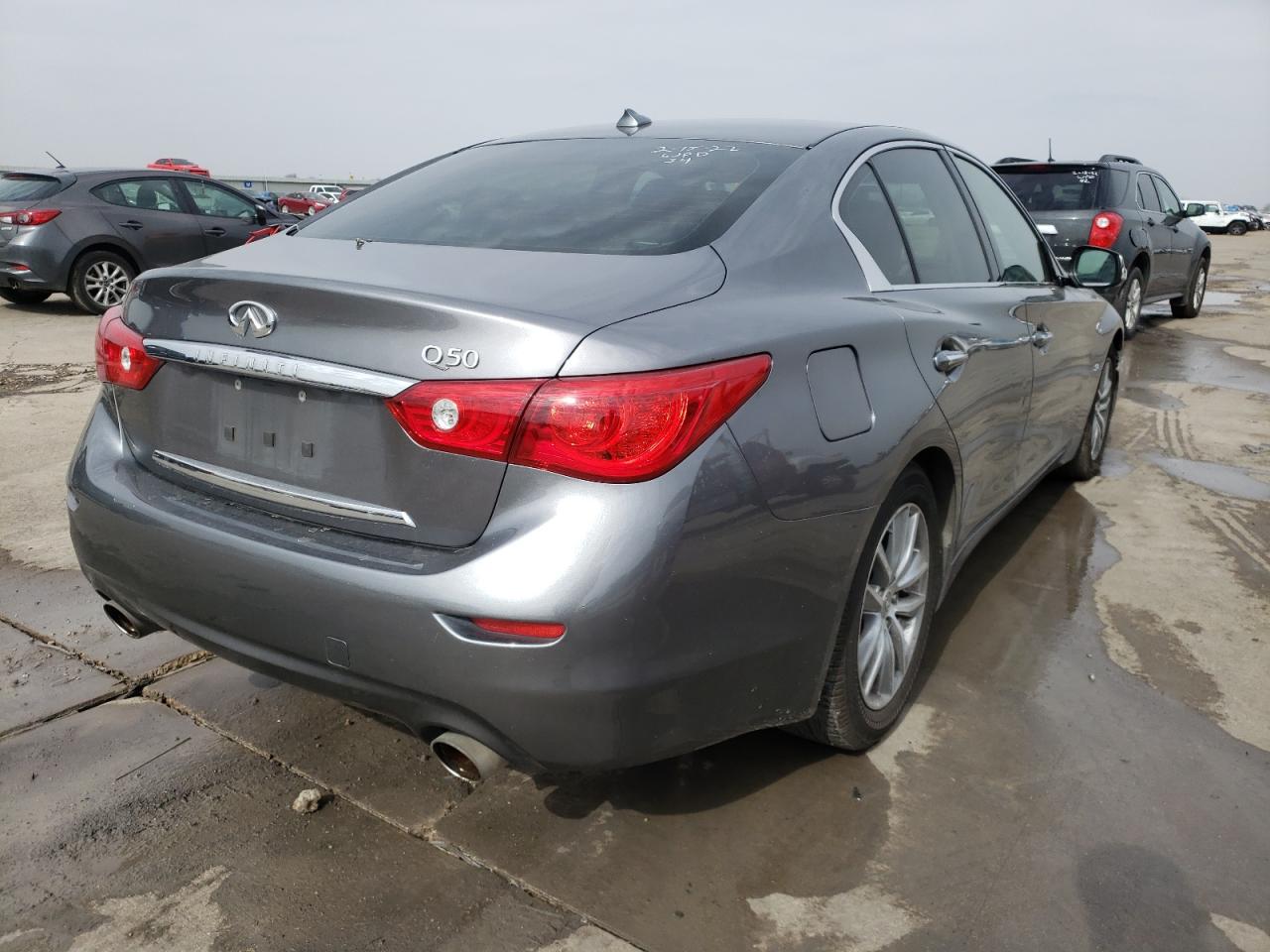 Photo 4 from auction – 2014 INFINITI Q50 BASE with VIN JN1BV7AP6EM690158