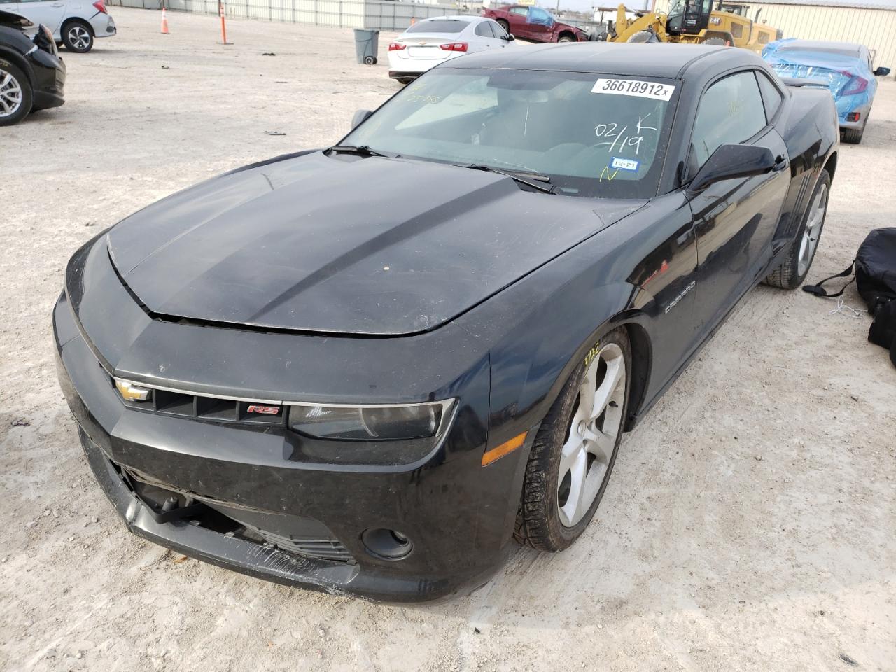 Фото 2 с аукциона – 2015 CHEVROLET CAMARO LT с VIN 2G1FD1E33F9237385
