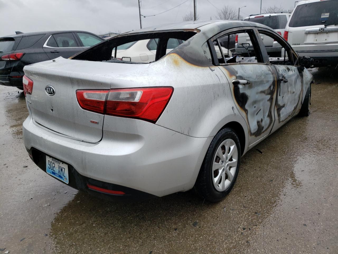 Photo 4 from auction – 2012 KIA RIO LX with VIN KNADM4A38C6084749
