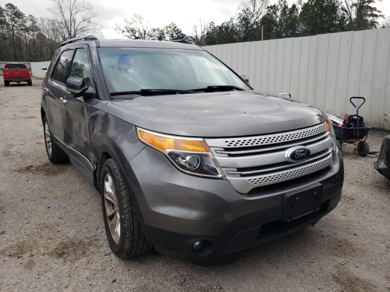 FORD EXPLORER X 2014 with VIN 1FM5K7D87EGC20092 - Photo from auction