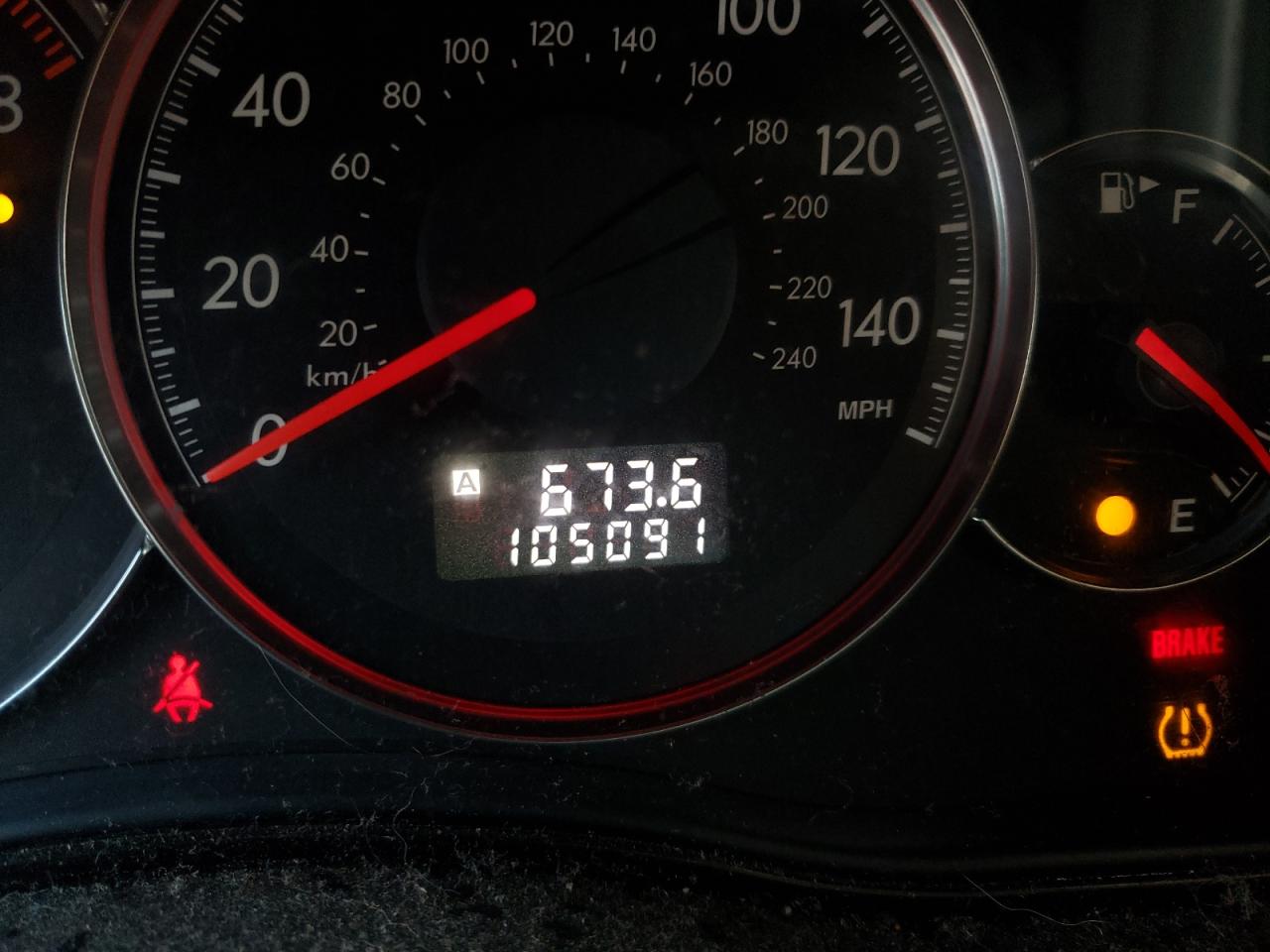Photo 8 from auction – 2009 SUBARU OUTBACK 2. with VIN 4S4BP61C897335183