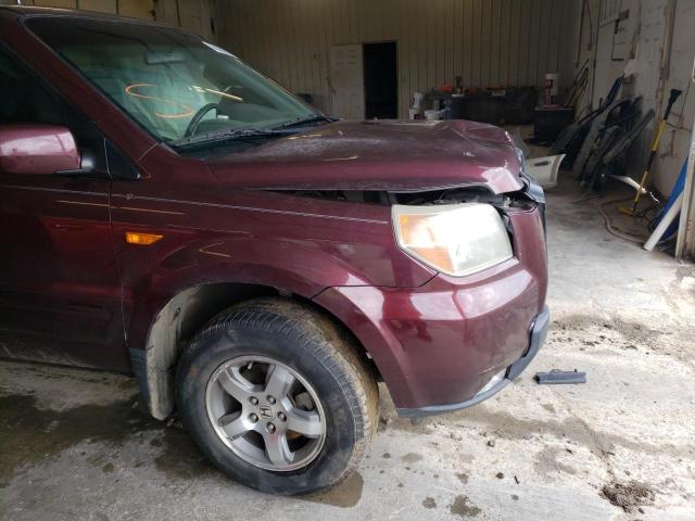 Photo 9 from auction – 2007 HONDA PILOT EX with VIN 5FNYF18407B022204