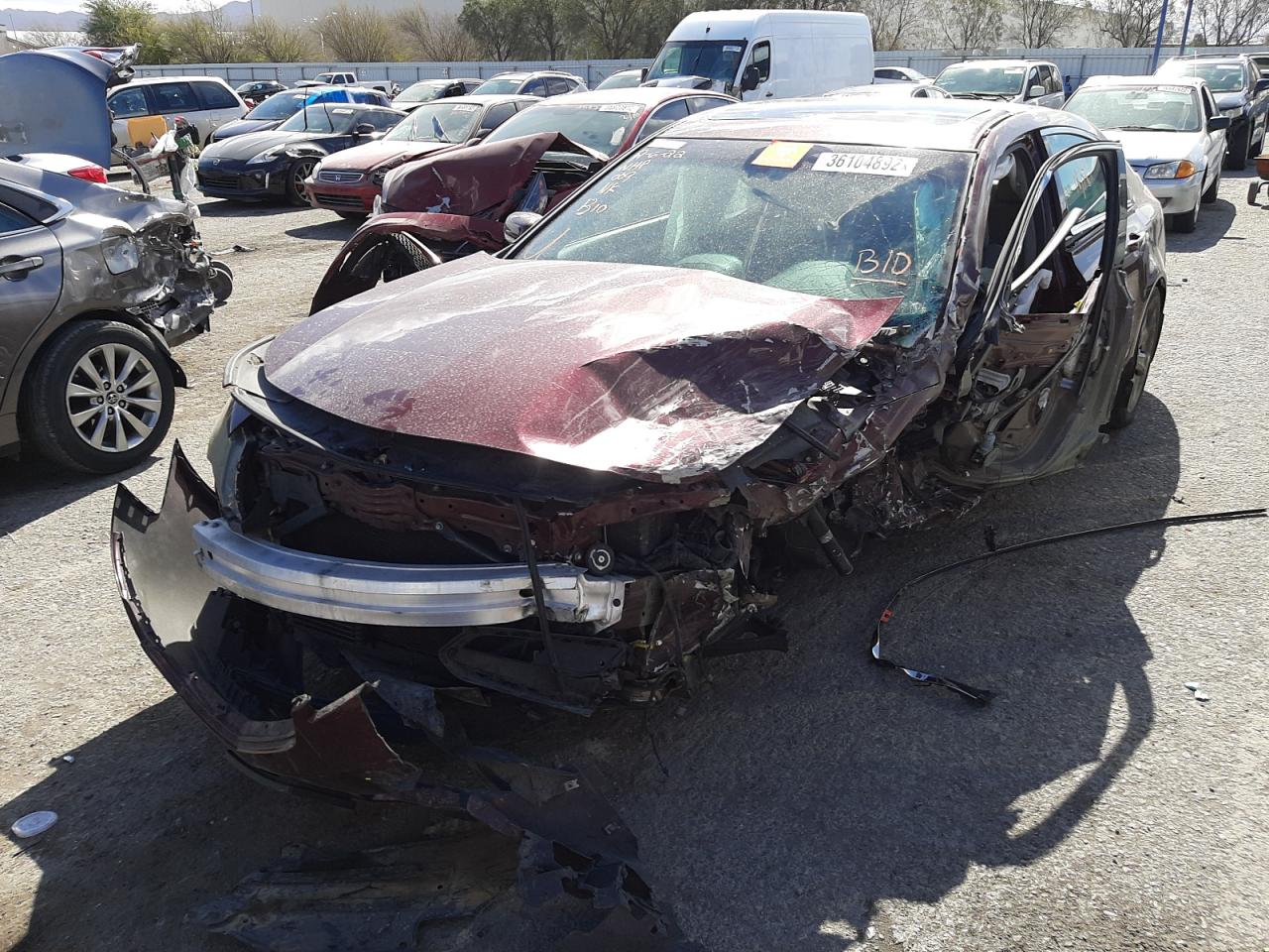 Photo 2 from auction – 2012 ACURA TL with VIN 19UUA9F54CA005241