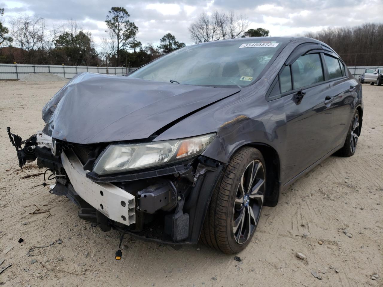 Photo 2 from auction – 2014 HONDA CIVIC SI with VIN 2HGFB6E57EH703580