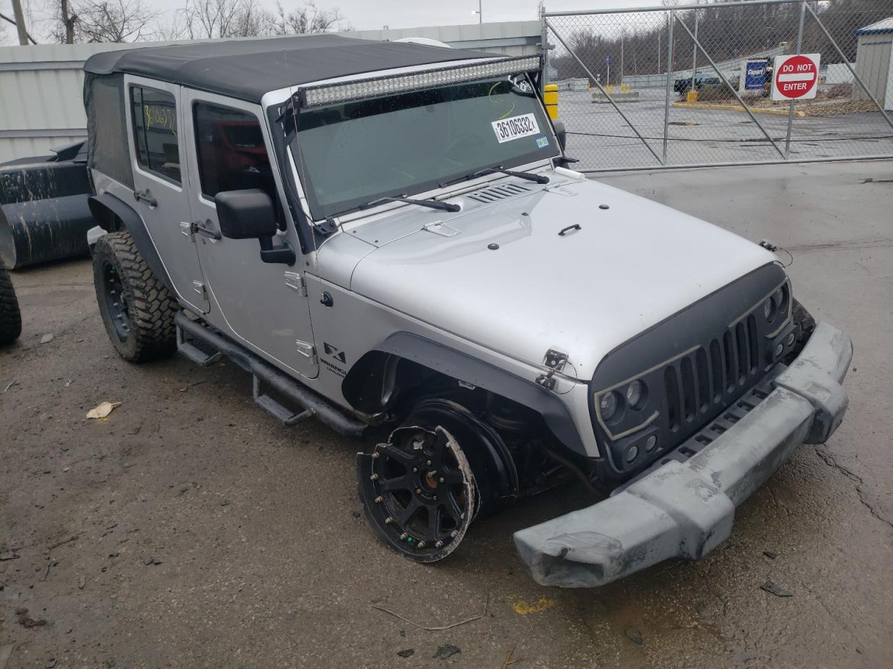 Photo 1 from auction – 2008 JEEP WRANGLER U with VIN 1J4GB39158L515294