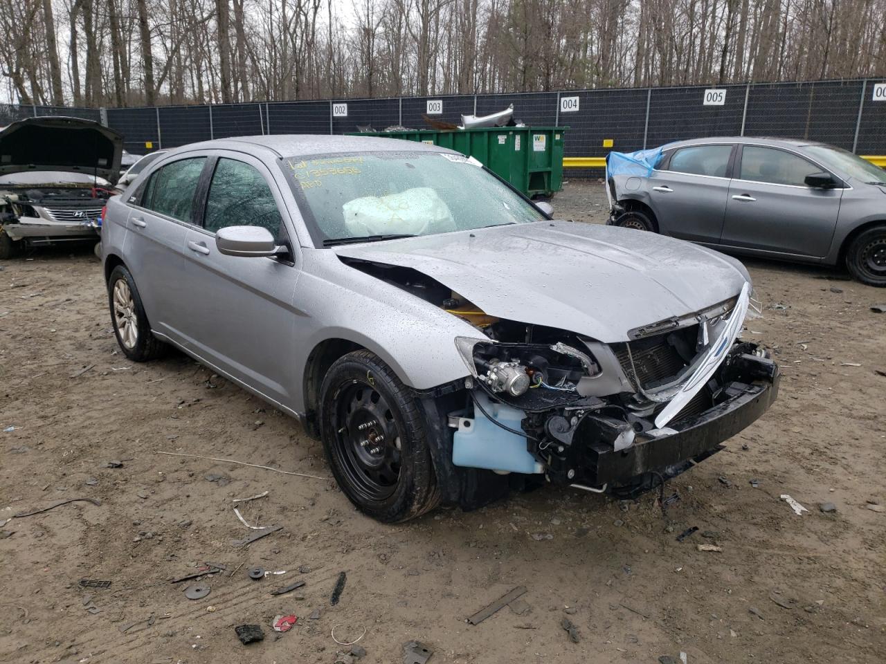 CHRYSLER 200 LX 2013 with VIN 1C3CCBAG8DN721949 - Photo from auction