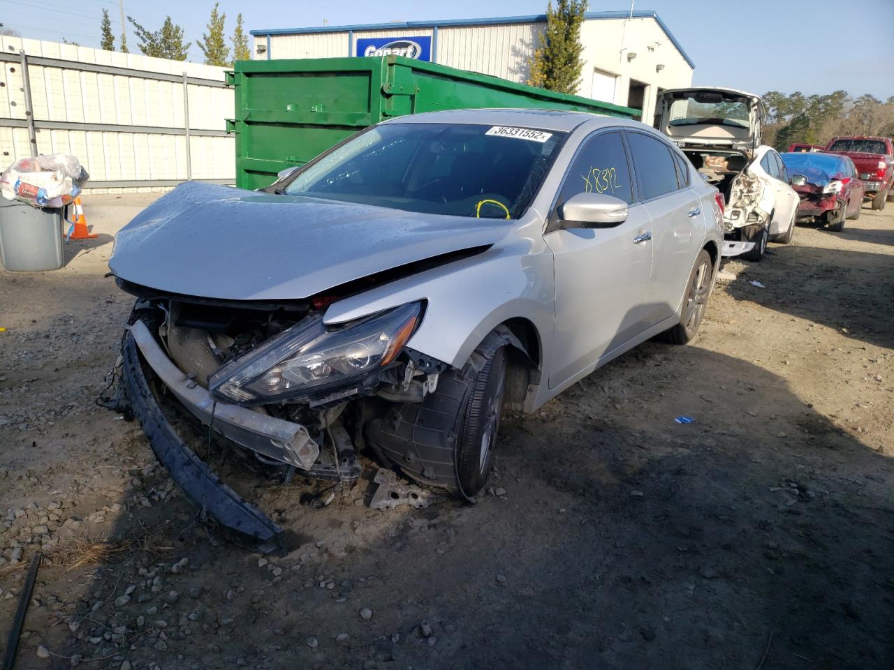 Photo 2 from auction – 2017 NISSAN ALTIMA 3.5 with VIN 1N4BL3AP0HC175877
