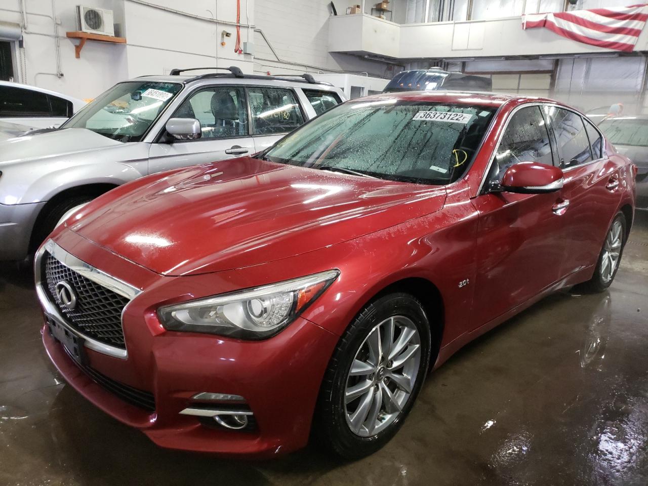 Photo 2 from auction – 2016 INFINITI Q50 BASE with VIN JN1CV7AR7GM250801