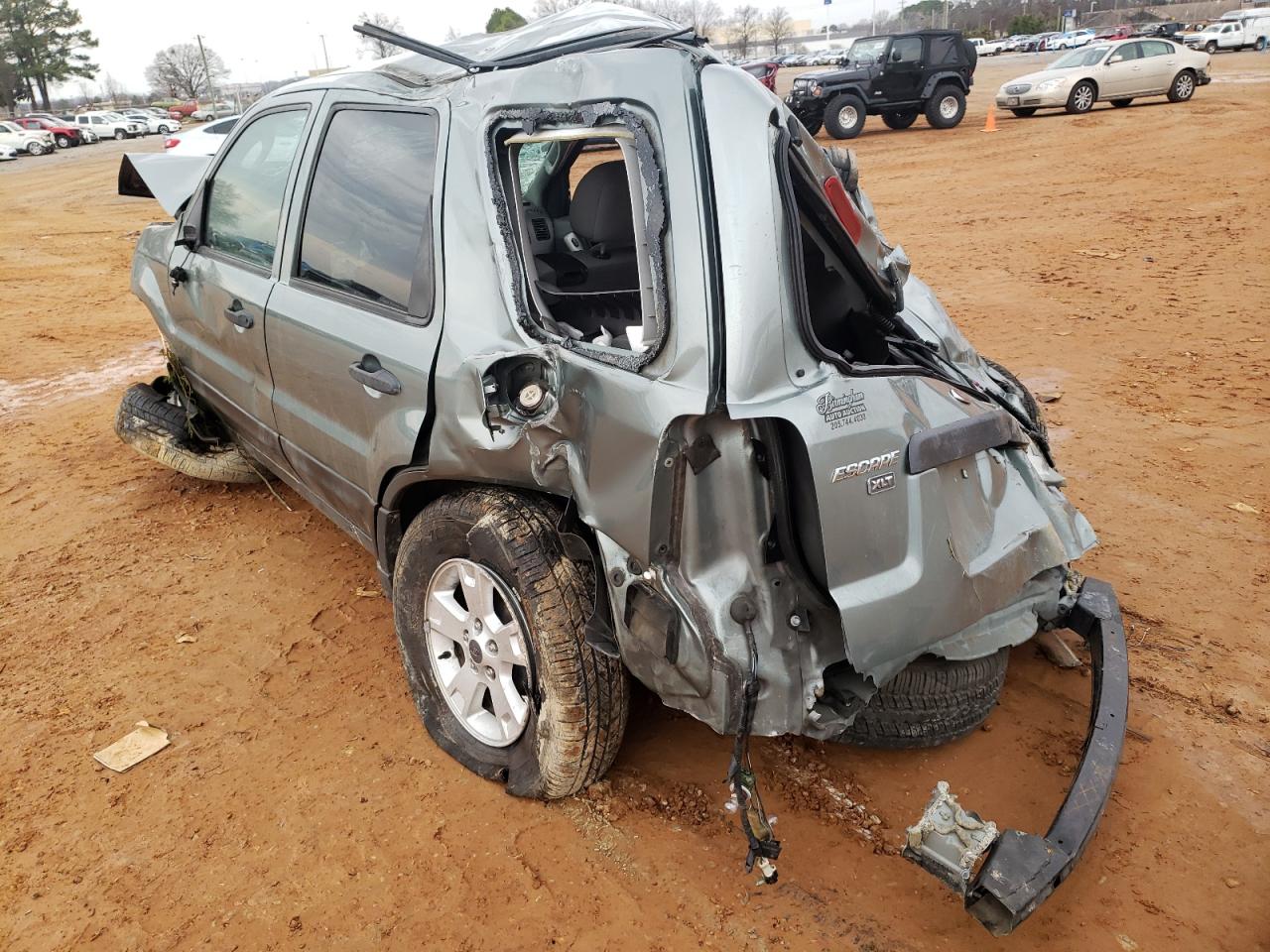 Photo 3 from auction – 2007 FORD ESCAPE XLT with VIN 1FMCU03Z07KB37073