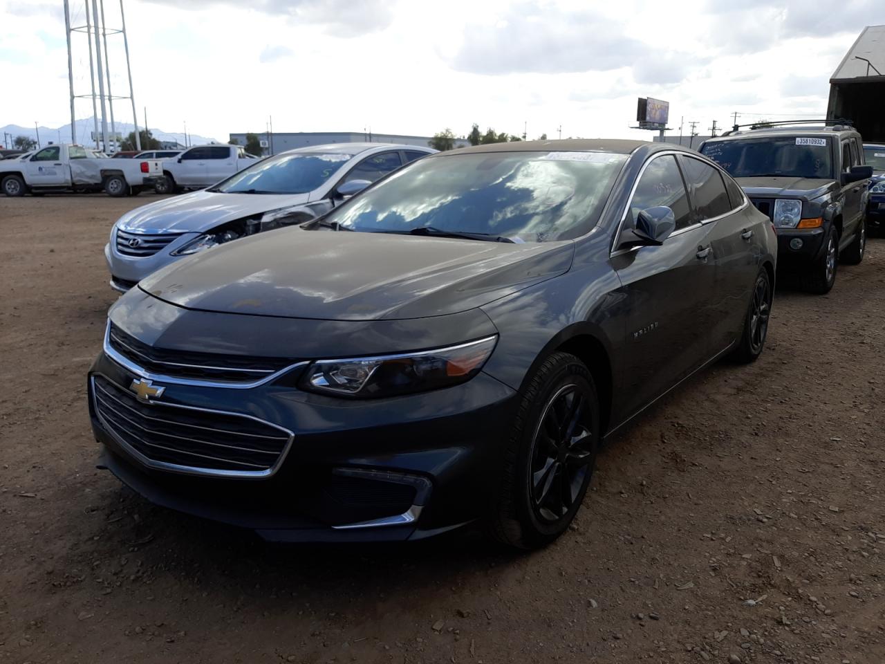 Photo 2 from auction – 2017 CHEVROLET MALIBU LT with VIN 1G1ZE5ST4HF206372