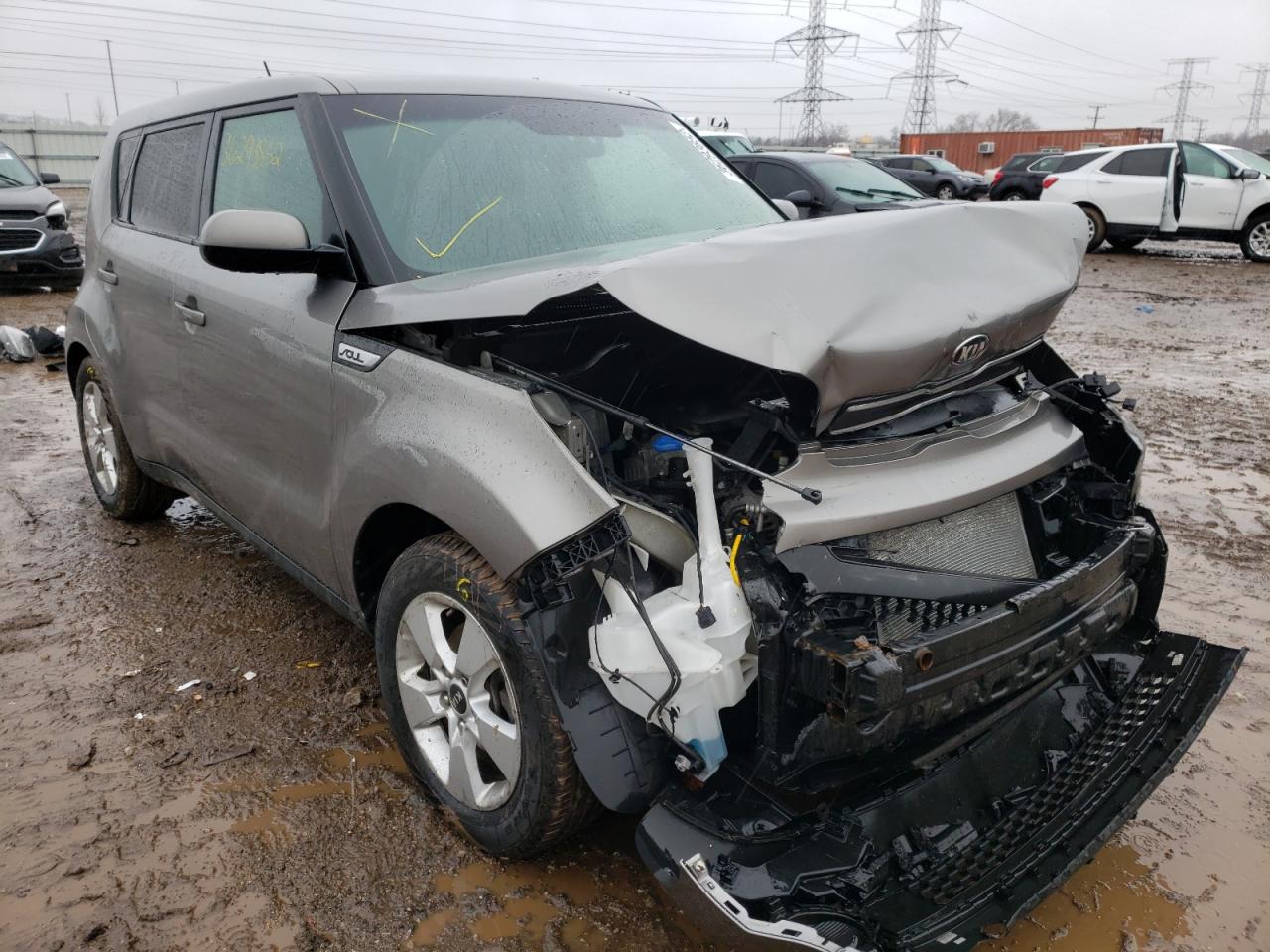 KIA SOUL 2017 with VIN KNDJN2A29H7459628 - Photo from auction