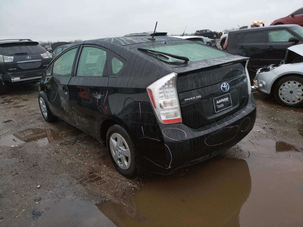 Photo 3 from auction – 2010 TOYOTA PRIUS with VIN JTDKN3DU2A0066933