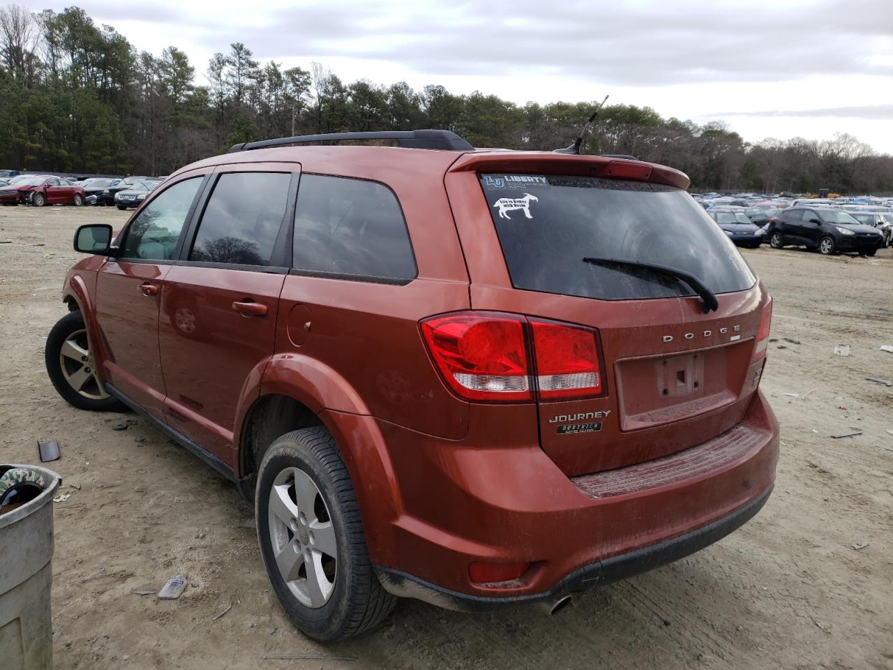 Photo 3 from auction – 2012 DODGE JOURNEY SX with VIN 3C4PDCBGXCT245958