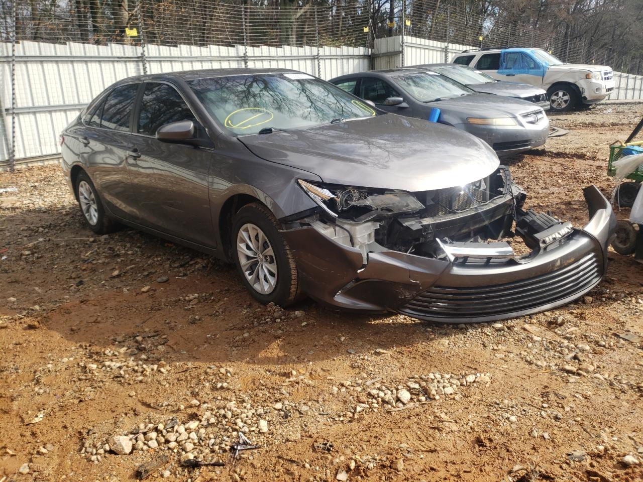 TOYOTA CAMRY LE 2016 with VIN 4T1BF1FKXGU526947 - Photo from auction