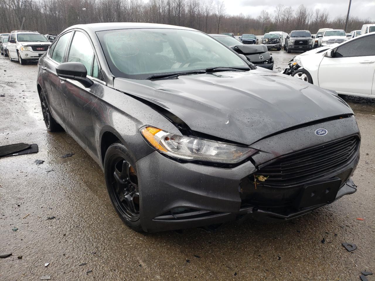 FORD FUSION SE 2017 with VIN 3FA6P0H77HR358947 - Photo from auction