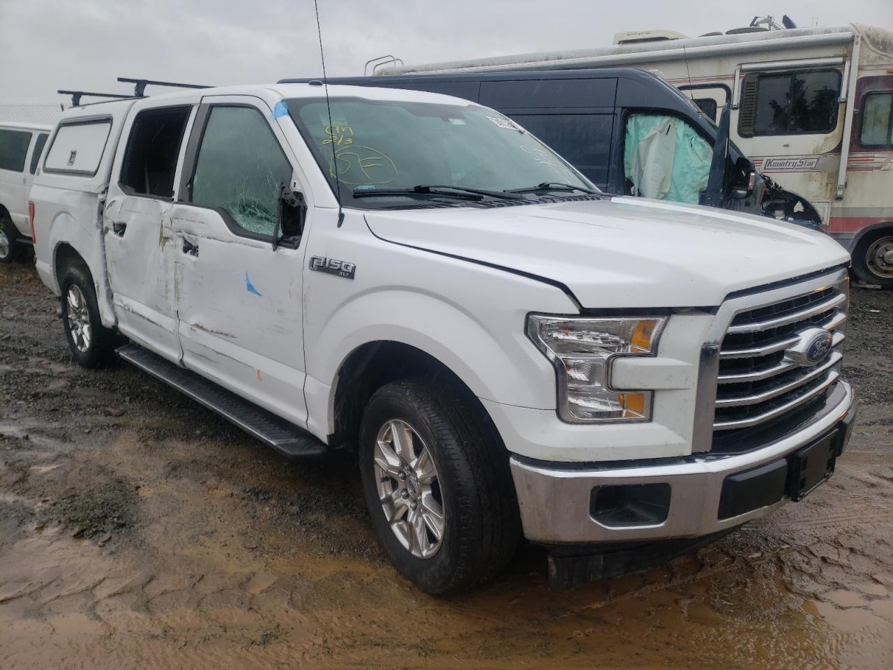 FORD F150 SUPER 2017 with VIN 1FTEW1CF8HKE48982 - Photo from auction