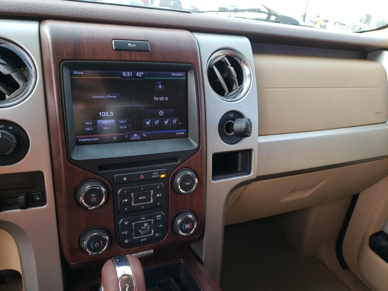 Photo 9 from auction – 2013 FORD F150 SUPER with VIN 1FTFW1CT6DKD94070